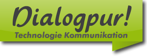 Logo Dialogpur Blog für Technologie und Kommunikation HiRes